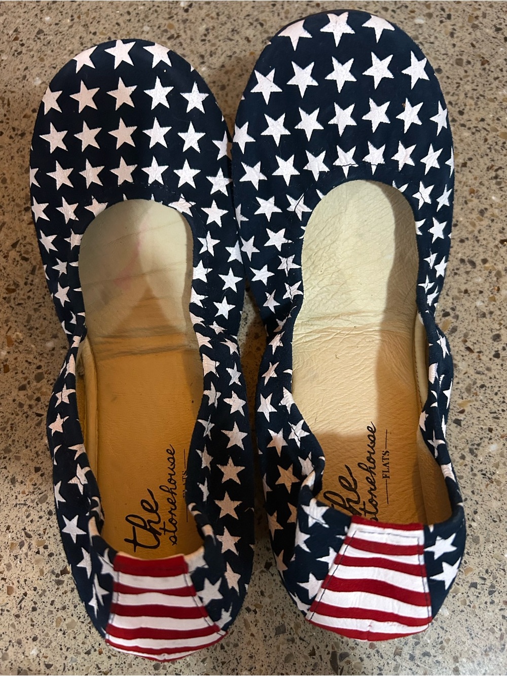 Storehouse flats Americana print